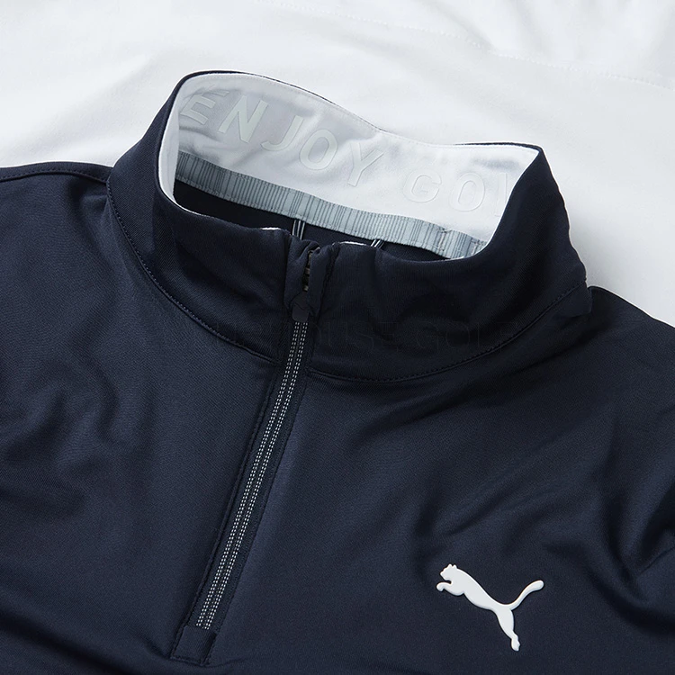 Puma Gamer Colour Block 1/4 Zip Golf Popover 4 Puma Gamer Colour Block 1/4 Zip Golf Popover - Image 2