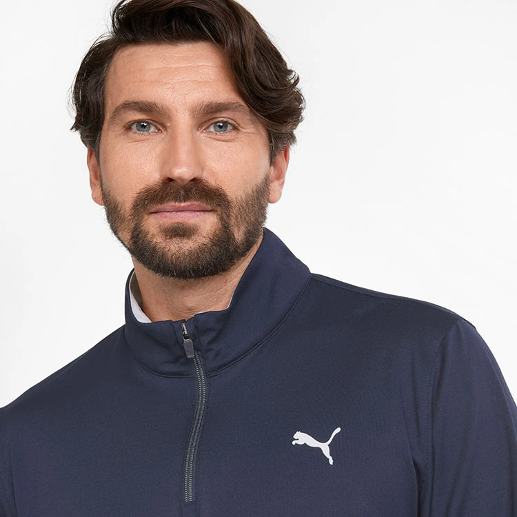 Puma Gamer Colour Block 1/4 Zip Golf Popover 7 Puma Gamer Colour Block 1/4 Zip Golf Popover - Image 5