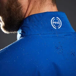 Ping Sensor Dry 2.5 Graphene Waterproof Golf Jacket 17 Ping Sensor Dry 2.5 Graphene Waterproof Golf Jacket -FootJ Golf Club Shop Ping AW22 Sensor Dry 2.5 Graphene Waterproof Jacket PO3488 NSB WJPIN064 North Sea Black Model 4