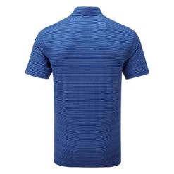 Ping Alexander Golf Polo Shirt 7 Ping Alexander Golf Polo Shirt -FootJ Golf Club Shop Ping SS22 Alexander Polo Shirt P03463 B2MA Code SHPIN310 M Blue Surf Marina Back