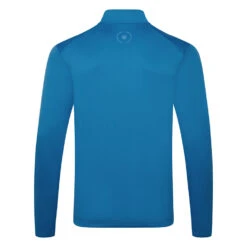 Ping Elevation 1/2 Zip Golf Sweater -FootJ Golf Club Shop Ping SS23 Elevation 1 4 Zip Sweater P03579 767 SWPIN169 Danube Back