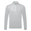 Ping Elevation 1/2 Zip Golf Sweater -FootJ Golf Club Shop Ping SS23 Elevation 1 4 Zip Sweater P03579 PG45 SWPIN170 Pearl Grey Front