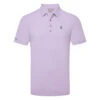Ping Mr Ping Golf Polo Shirt -FootJ Golf Club Shop Ping SS23 Mr.Ping Polo Shirt P03569 700 SHPIN346 Cool Lilac Front