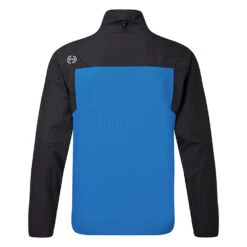 Ping Sensor Dry Pro Waterproof Golf Jacket -FootJ Golf Club Shop Ping AW21 Sensor Dry Pro Waterproof Jacket P03489 DB90 Code WJPIN058 Delph Blue Black back