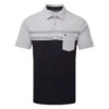 TravisMathew Salad Days Golf Polo Shirt 2 TravisMathew Salad Days Golf Polo Shirt -FootJ Golf Club Shop Travis Mathew SS21 Salad Days Golf Polo Shirt 1MW110 SHTRA056 S Heather Light Grey Front