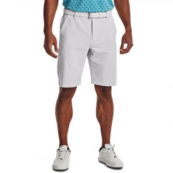 Under Armour Drive Taper Golf Shorts -FootJ Golf Club Shop Under Armour AW22 Drive Taper Short 1370086 014 Code TSUND041 34 W Halo Gray Model 1
