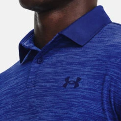 Under Armour Performance 2.0 Golf Polo Shirt -FootJ Golf Club Shop Under Armour AW22 Performance 2.0 Polo Shirt 1342080 456 SHUND291 XXL Bauhaus Blue Model 2