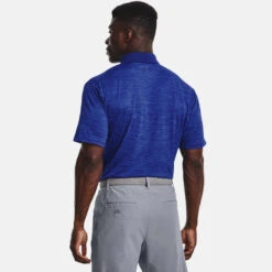 Under Armour Performance 2.0 Golf Polo Shirt -FootJ Golf Club Shop Under Armour AW22 Performance 2.0 Polo Shirt 1342080 456 SHUND291 XXL Bauhaus Blue Model 3