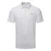 Under Armour Playoff 2.0 Flag Print Golf Polo Shirt 2 Under Armour Playoff 2.0 Flag Print Golf Polo Shirt -FootJ Golf Club Shop Under Armour AW22 Playoff 2.0 Flag Print Polo Shirt 1327037 146 SHUND301 L White Halo Gray Steel Front