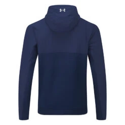 Under Armour Storm Daytona Full Zip Golf Hoodie -FootJ Golf Club Shop Under Armour AW22 Storm Daytona Full Zip Sweater 1373412 012 SWUND185Academy Academy Reflective Back