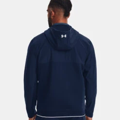 Under Armour Storm Daytona Full Zip Golf Hoodie -FootJ Golf Club Shop Under Armour AW22 Storm Daytona Full Zip Sweater 1373412 012 SWUND185Academy Academy Reflective Model 3