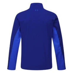 Under Armour Storm Proof 2.0 Waterproof Golf Jacket -FootJ Golf Club Shop Under Armour AW22 Stormproof 2.0 Waterproof Jacket 1371596 456 WJUND014 Bauhaus Blue Versa Blue Versa Blue Back
