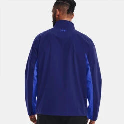Under Armour Storm Proof 2.0 Waterproof Golf Jacket -FootJ Golf Club Shop Under Armour AW22 Stormproof 2.0 Waterproof Jacket 1371596 456 WJUND014 Bauhaus Blue Versa Blue Versa Blue Model 1