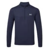 Under Armour Storm HZ 1/2 Zip Golf Sweater 2 Under Armour Storm HZ 1/2 Zip Golf Sweater -FootJ Golf Club Shop Under Armour SS23 Storm Midlayer HZ Sweater 1377398 410 SWUND196 S Midnight Navy Midnight Navy Halo Grey Front