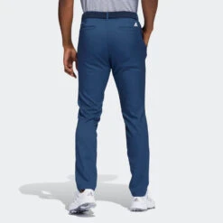 Adidas Primegreen Ultimate 365 Tapered Golf Pants -FootJ Golf Club Shop adidas SS22 Primegreen Ultimate 365 Tapered Golf Pants Crew HA6205 Navy Model 2
