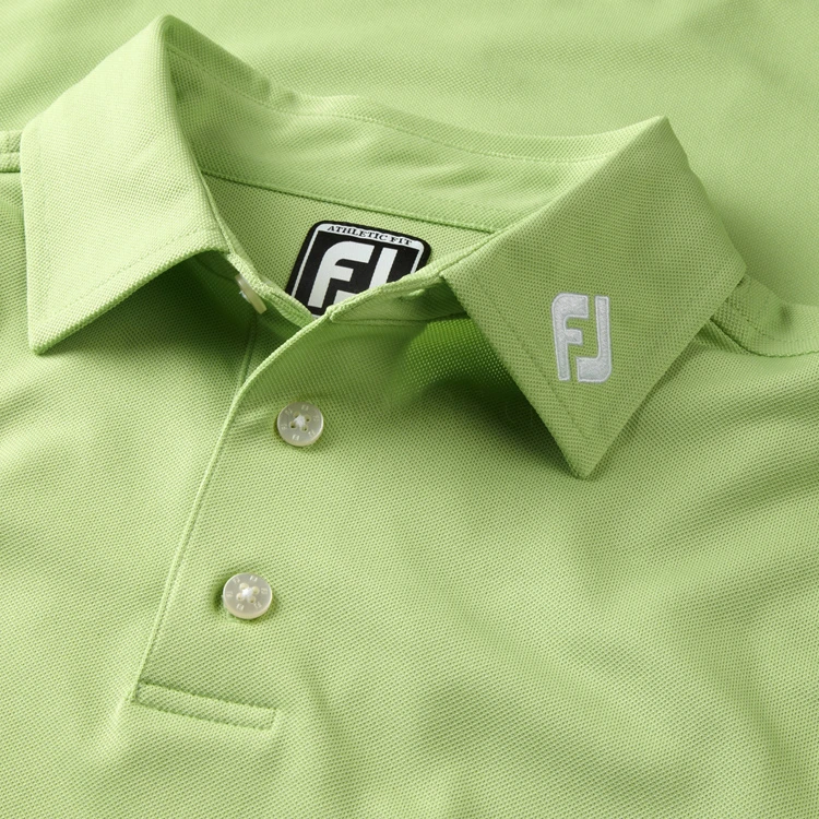 FootJoy Stretch Pique Solid Golf Polo Shirt 4 FootJoy Stretch Pique Solid Golf Polo Shirt - Image 2